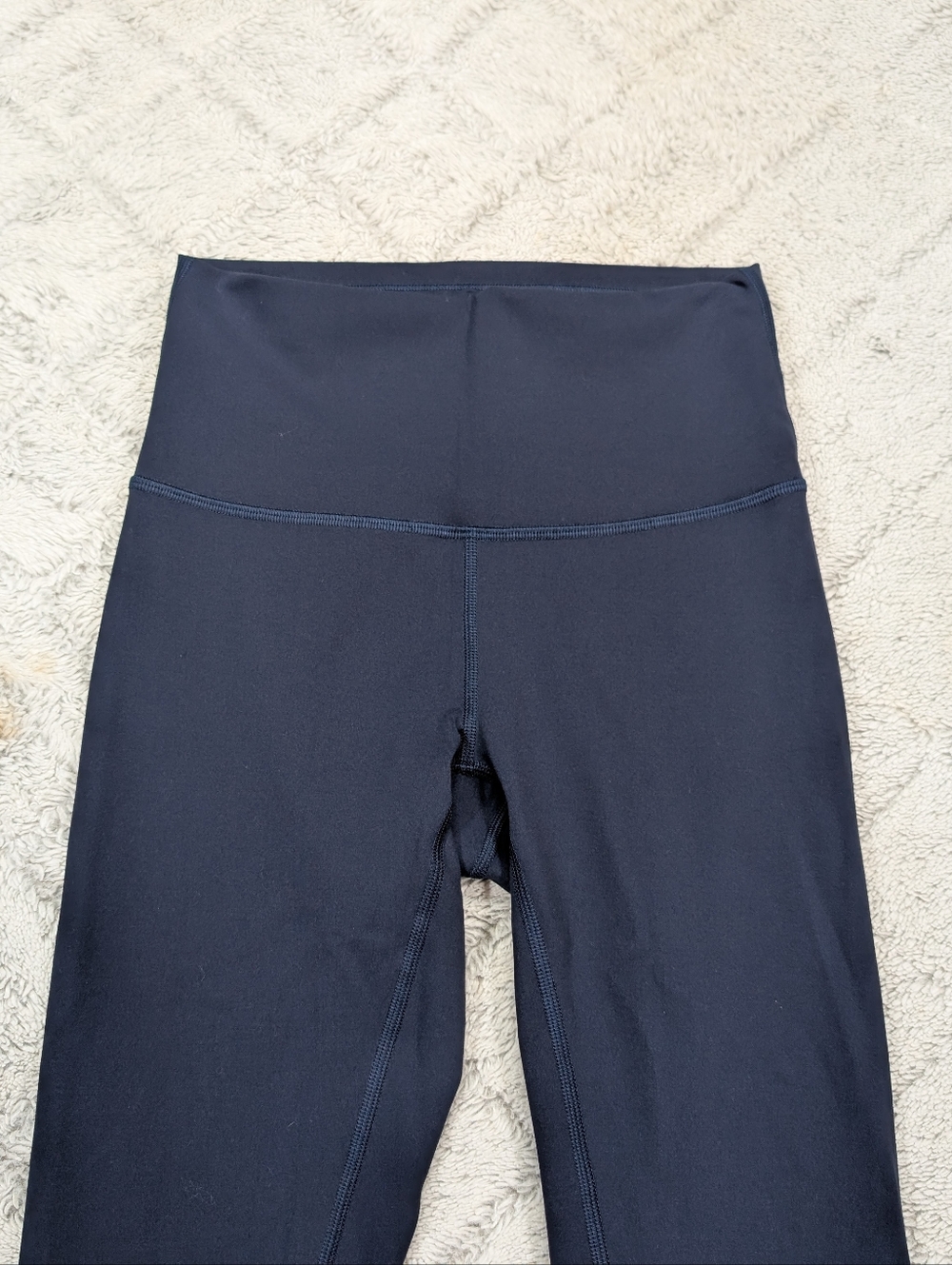 Lululemon Leggings Womens 4 Blue Navy Wunder Train High Rise Tights 28” Active - Picture 2 of 9
